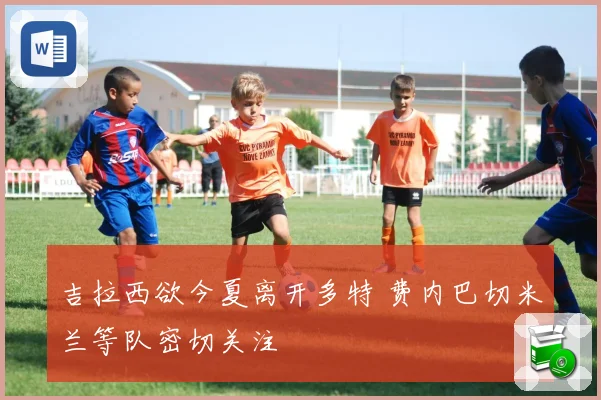 吉拉西欲今夏离开多特 费内巴切米兰等队密切关注